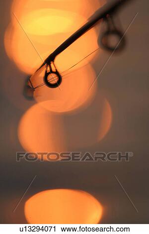Stock Image - line, nylon line, nature, natural, calm, placid. Fotosearch
