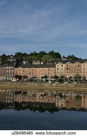 Stock Photography - city, reflection, locality, building, water. Fotosearch