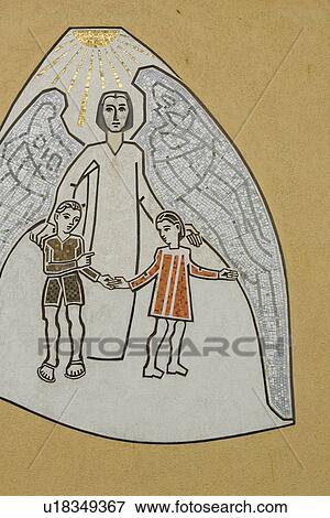 Stock Photo - Boys, Holding Hands, Girls, Close-Up, Angel. Fotosearch