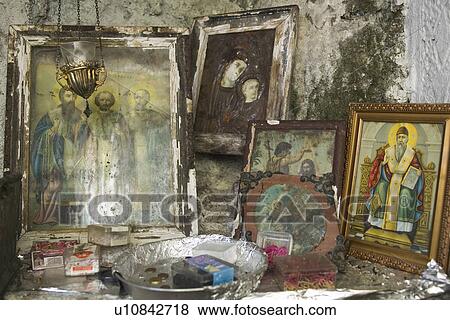 Stock Photo - Close-Up, Corner, Day, Faded. Fotosearch