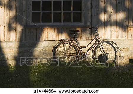 Bicycle, Calm, Home View Large Photo Image Picture - Bicycle, Calm, Home. Fotosearch