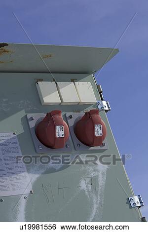 Stock Photograph - Blue, Bolt, Clear Sky, Closed, Day. Fotosearch