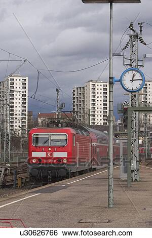 Stock Photograph - railroad, conveyance, travel, track, way, path. Fotosearch