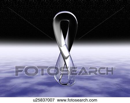 Glass shaped eight View Large Illustration Stock Illustration - Glass shaped eight. Fotosearch