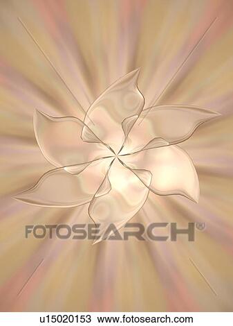Drawing - Image of flower. Fotosearch