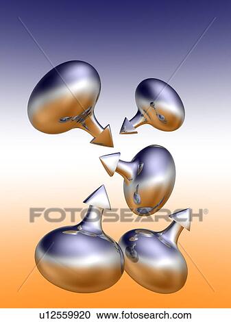 Oval shaped balls with arrow View Large Illustration Clipart - Oval shaped balls with arrow. Fotosearch