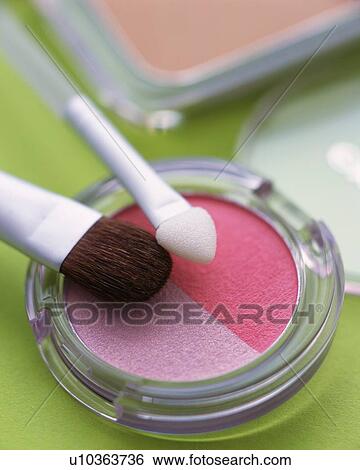 Closed Up Image of Cosmetics, Eye Shadow and Brushes, Differential Focus View Large Photo Image Stock Photograph - Closed Up Image of Cosmetics, Eye Shadow and Brushes, Differential Focus. Fotosearch