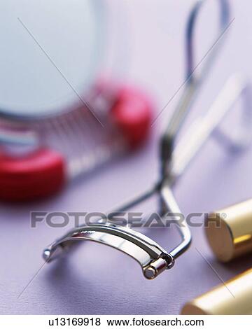 Stock Photo - Closed Up Image of Eyelash Curler, Differential Focus. Fotosearch