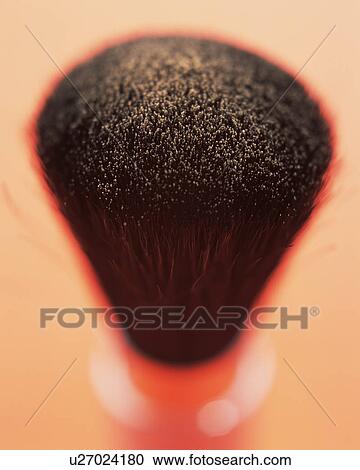 Stock Image - Closed Up Image of Face Brush, Differential Focus. Fotosearch