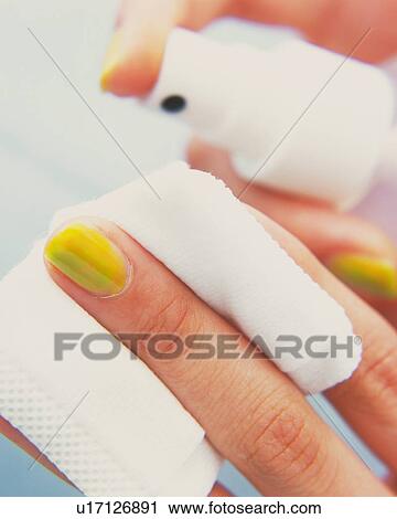 Closed Up Image of Hands Holding a Cotton and a Spray Bottle, Differential Focus View Large Photo Image Stock Image - Closed Up Image of Hands Holding a Cotton and a Spray Bottle, Differential Focus. Fotosearch