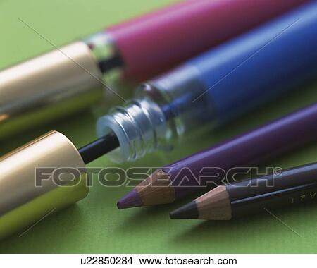Closed Up Image of Mascaras and Eyeliners, Differential Focus View Large Photo Image Picture - Closed Up Image of Mascaras and Eyeliners, Differential Focus. Fotosearch