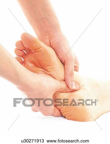 Aesthetician Who Massages Bottom of Woman's Foot, Close Up View Large Photo Image Stock Image - Aesthetician Who Massages Bottom of Woman's Foot, Close Up. Fotosearch