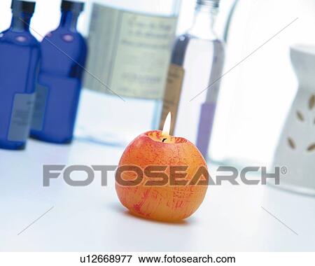 Aroma Candle View Large Photo Image Stock Photo - Aroma Candle. Fotosearch