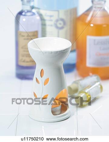 Stock Image - Aroma Therapy, In Focus, Out Focus. Fotosearch