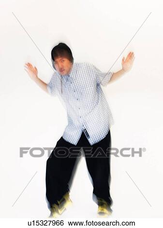 Young adult man dancing, Vignette, Portraint View Large Photo Image Stock Photograph - Young adult man dancing, Vignette, Portraint. Fotosearch