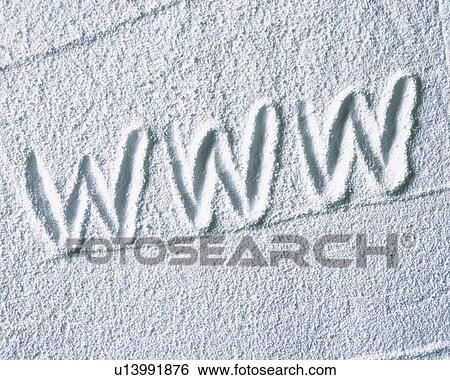 Stock Photograph - Sand Craft of Alphabet, High Angle View, Copy Space. Fotosearch