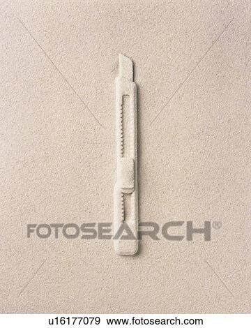 Sand Craft of Cutter, High Angle View View Large Photo Image Stock Photo - Sand Craft of Cutter, High Angle View. Fotosearch