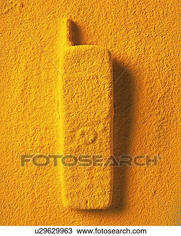 Sand Craft of Mobile Phone, High Angle View View Large Photo Image Stock Image - Sand Craft of Mobile Phone, High Angle View. Fotosearch