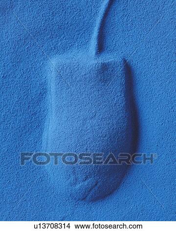 Picture - Sand Craft of Mouse, High Angle View, . Fotosearch