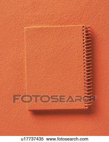 Stock Photography - Sand Craft of Notebook, High Angle View. Fotosearch