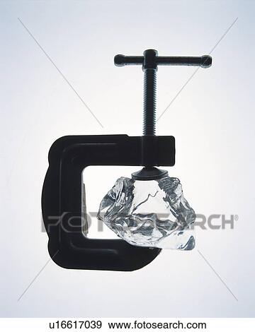 Ice cube in micrometer, side view, colored background View Large Photo Image Stock Photo - Ice cube in micrometer, side view, colored background. Fotosearch