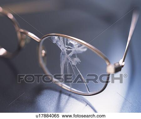 Broken glasses View Large Photo Image Stock Photography - Broken glasses. Fotosearch