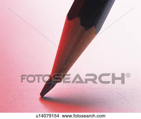 Picture - Broken pencil tip. Fotosearch
