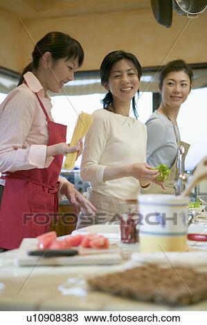 Stock Image - Cooking School. Fotosearch