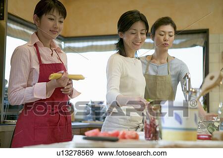 Stock Photo - Cooking School. Fotosearch