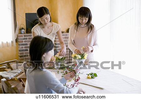 Stock Image - Flower Arrangement. Fotosearch