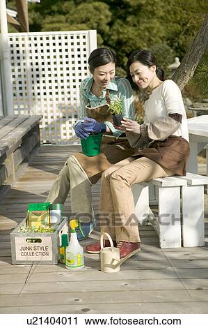 Stock Image - Gardening. Fotosearch