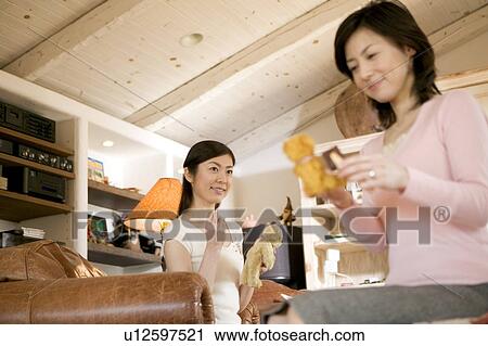 Stock Image - Making a Teddy Bear. Fotosearch