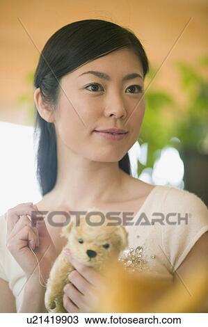 Stock Image - Making a Teddy Bear. Fotosearch