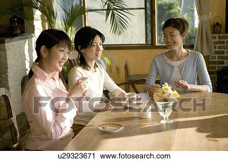 Stock Image - Tea break. Fotosearch