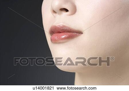 Young Woman, Close Up, Lips View Large Photo Image Stock Image - Young Woman, Close Up, Lips. Fotosearch