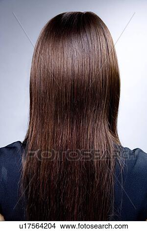 Young Woman, Rear View View Large Photo Image Picture - Young Woman, Rear View. Fotosearch