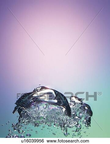Bubble in Water, Close Up, Gradation, View Large Photo Image Stock Photograph - Bubble in Water, Close Up, Gradation,. Fotosearch
