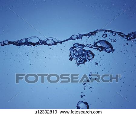 Bubble in Water, Close Up, Side View, Toned Image View Large Photo Image Stock Photo - Bubble in Water, Close Up, Side View, Toned Image. Fotosearch