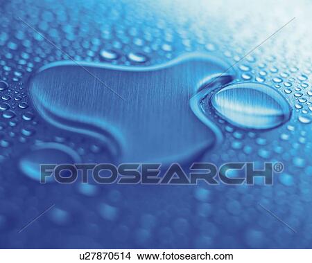 Picture - Drops of Water, Close Up, Differential Focus, In Focus, Out Focus, Full Frame,. Fotosearch