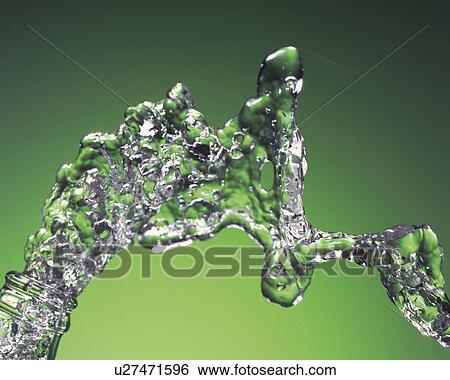 Gushing Water out of Bottle, Close Up, View Large Photo Image Stock Photograph - Gushing Water out of Bottle, Close Up, . Fotosearch