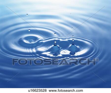 Multiple Ripples of Water, Close Up, High Angle View, View Large Photo Image Stock Photo - Multiple Ripples of Water, Close Up, High Angle View, . Fotosearch