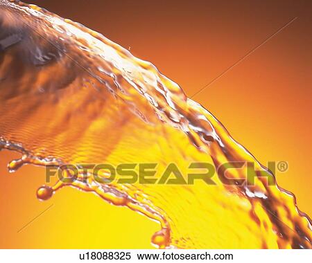 Stock Photography - Pouring Water, Close Up, . Fotosearch