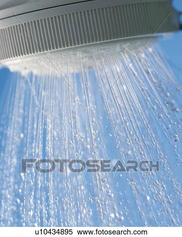Stock Photography - Showerhead, Close Up, Differential Focus, In Focus, Out Focus, . Fotosearch
