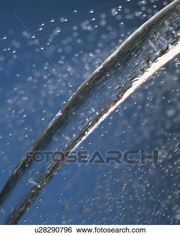 Stock Photograph - Splash, Close Up, Differential Focus, In Focus, Out Focus,. Fotosearch