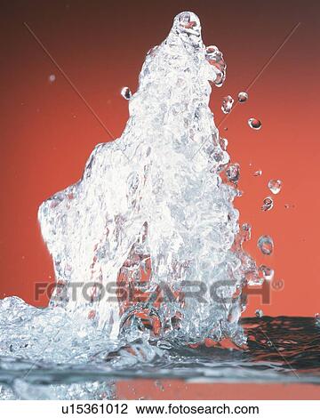 Splashed Water Surface, Close Up, View Large Photo Image Stock Image - Splashed Water Surface, Close Up, . Fotosearch