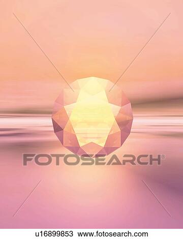 Sphere, CG, 3D View Large Illustration Drawing - Sphere, CG, 3D. Fotosearch