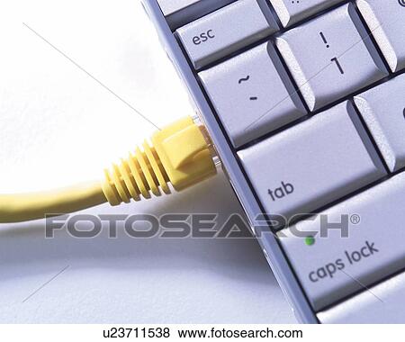Cable Hooked in Numeric Keypad, High Angle View, Close Up View Large Photo Image Stock Photo - Cable Hooked in Numeric Keypad, High Angle View, Close Up . Fotosearch