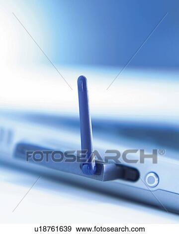 Stock Photo - Close Up of Notebook Computer, Close Up, Differential Focus, In Focus, Out Focus,. Fotosearch