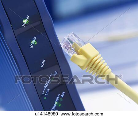 Modem and Cable, Close Up, Differential Focus, In Focus, Out Focus, View Large Photo Image Stock Image - Modem and Cable, Close Up, Differential Focus, In Focus, Out Focus,. Fotosearch
