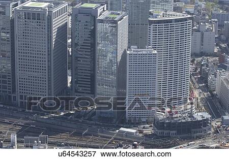 Stock Photo - Konan Area, Aerial View, Pan Focus. Fotosearch
